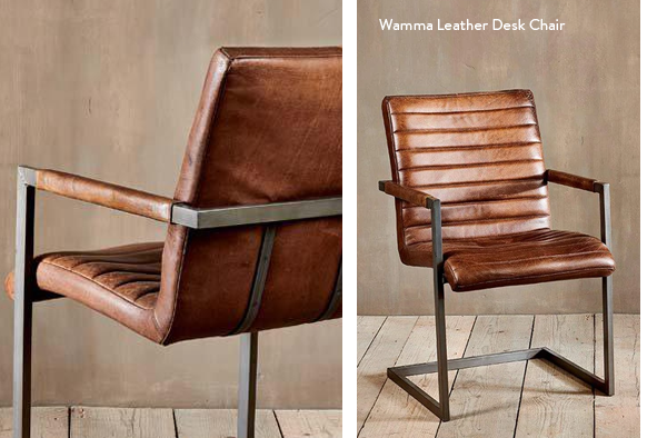 Wamma Leather Desk Chair
