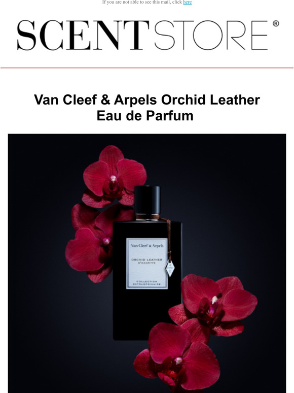 van cleef orchid leather