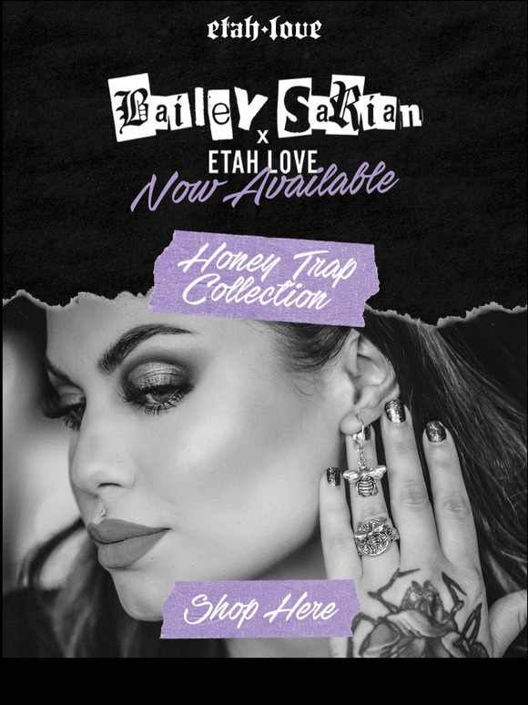 Etah Love Convert Bailey Sarian x Etah Love New Collection Available