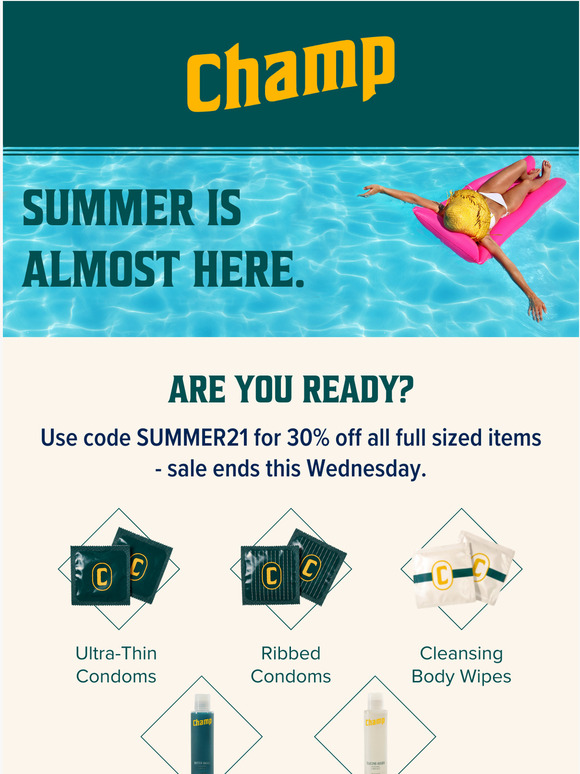 Last Call! Let's Get Ready for the Summer