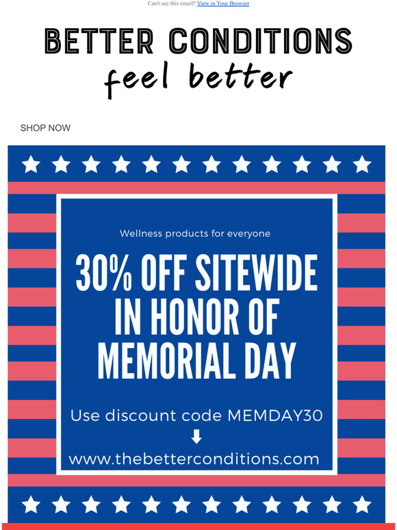 30% Off Sitewide Today & Tomorrow