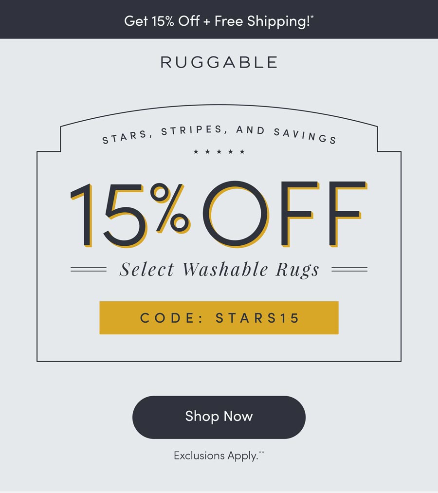 Ruggable Memorial Day Sale Happening Now! Milled
