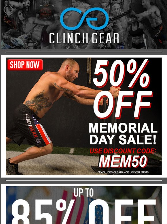 MEMORIAL DAY SALE - 50% OFF - Ends Today!