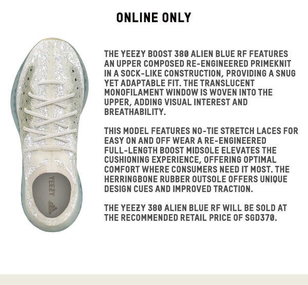 Jd Sports Sg Yeezy Boost 380 Alien Blue Rf Out Now Milled