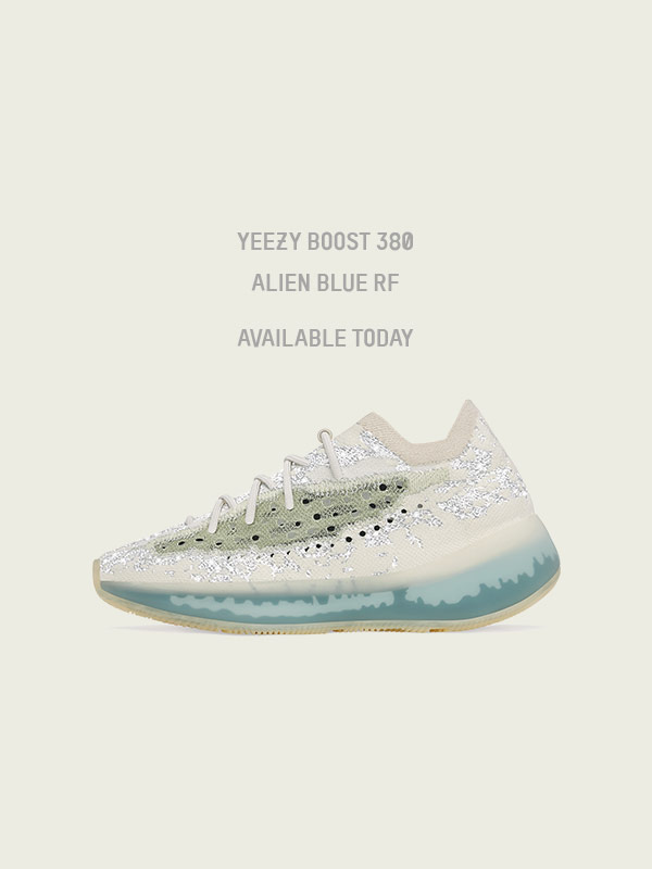 Your City My City Just Dropped Adidas Yeezy Boost 380 Alien Blue Rf Milled