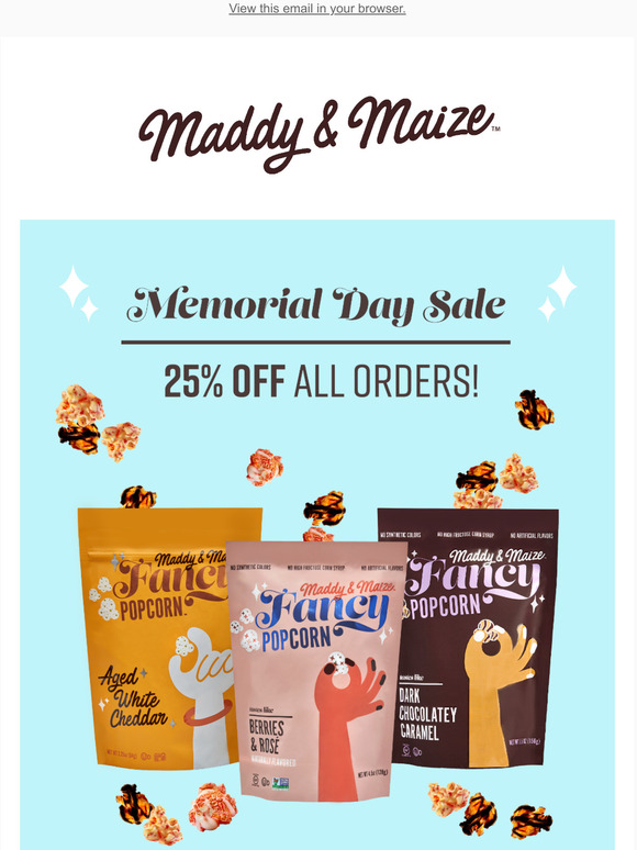 Last chance for 25% off