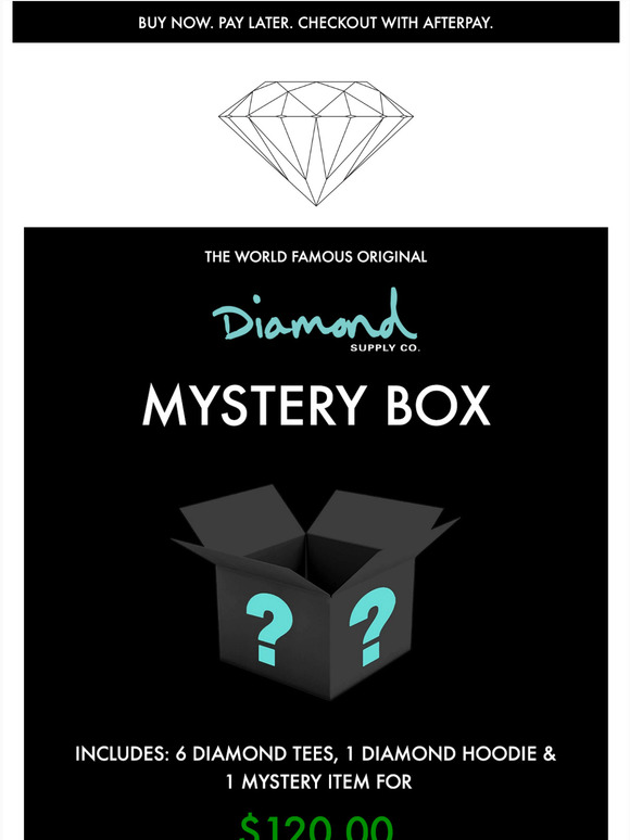 Diamond Supply Co Last Chance Diamond Mystery Box Milled