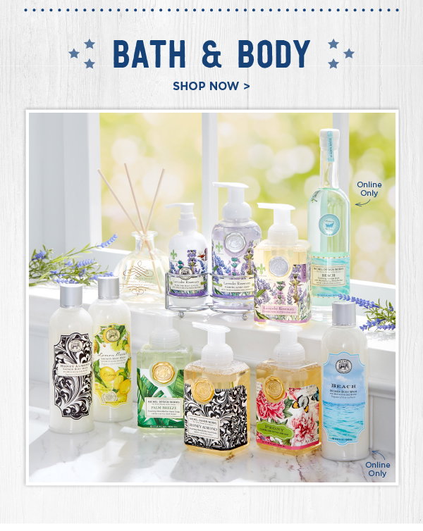 Bath & Body. Shop now.