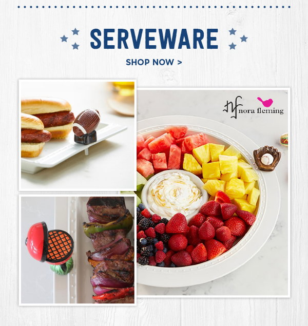Serveware. Shop now.