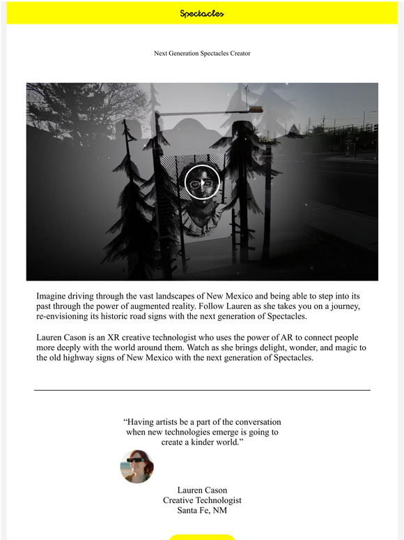 Experience New Mexico through the New Spectacles with Lauren Cason