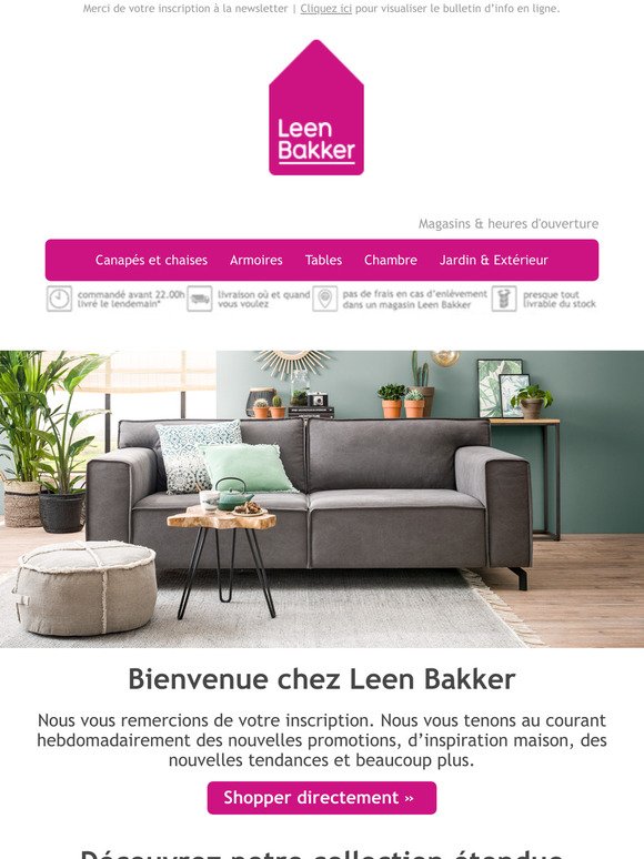 Bienvenue chez Leen Bakker