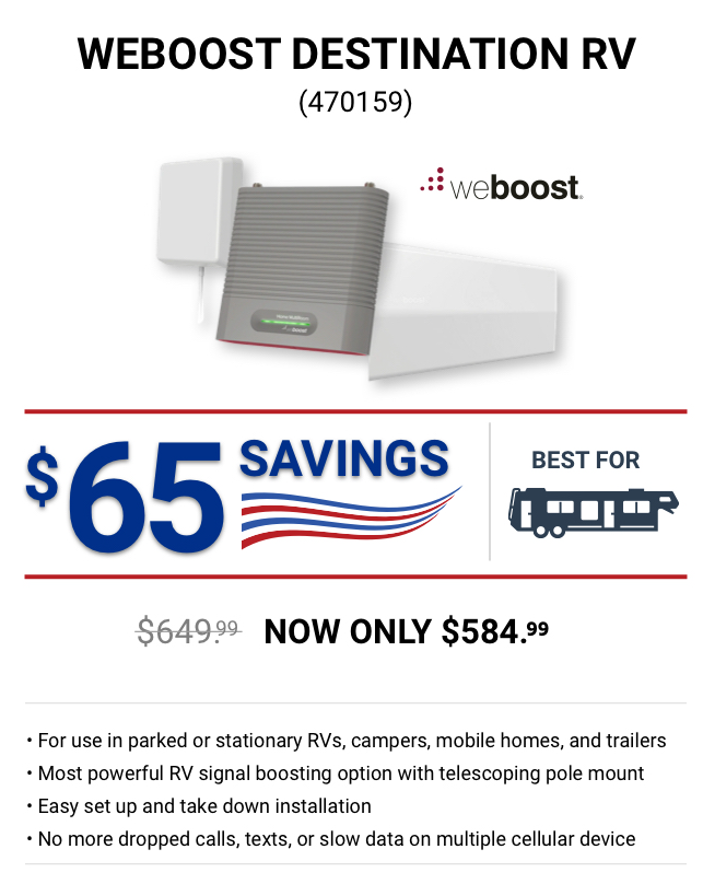 SignalBoosters: Boost Your RV&rsquo;s Cell Signal - Last Day to Save | Milled