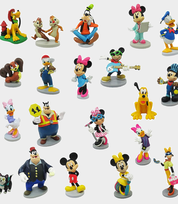 Disney Mickey Mouse and Friends Mega Figure Play Set