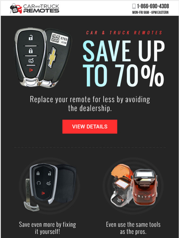 Car and truck online remotes near me