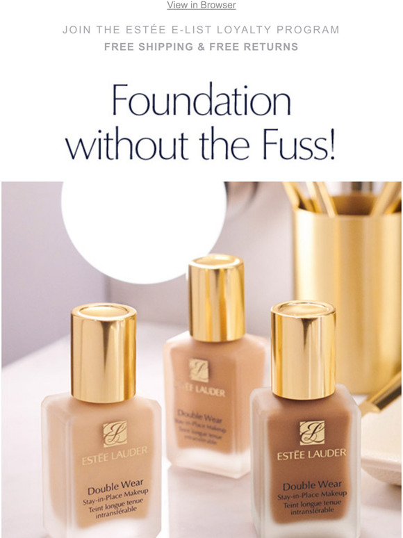 Estée Lauder Email Newsletters: Shop Sales, Discounts, and Coupon Codes