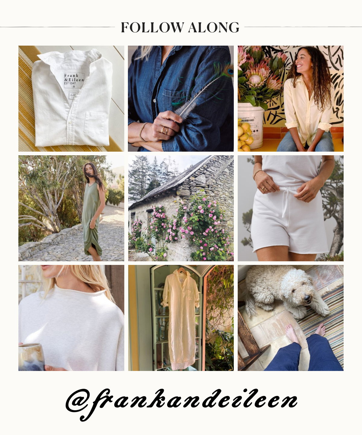 Follow Along @FrankandEileen