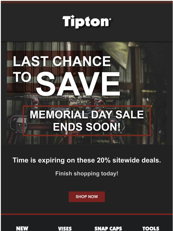 Weekend Event Ending: Stock Up Soon