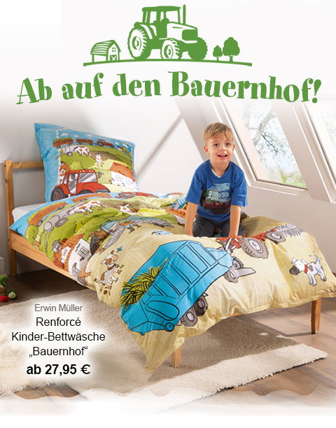 Erwin Müller Kinder-Bettwäsche! 