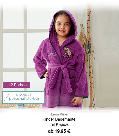 Erwin Müller Kinder Bademantel!