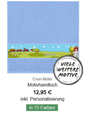 Erwin Müller Motivhandtuch! 