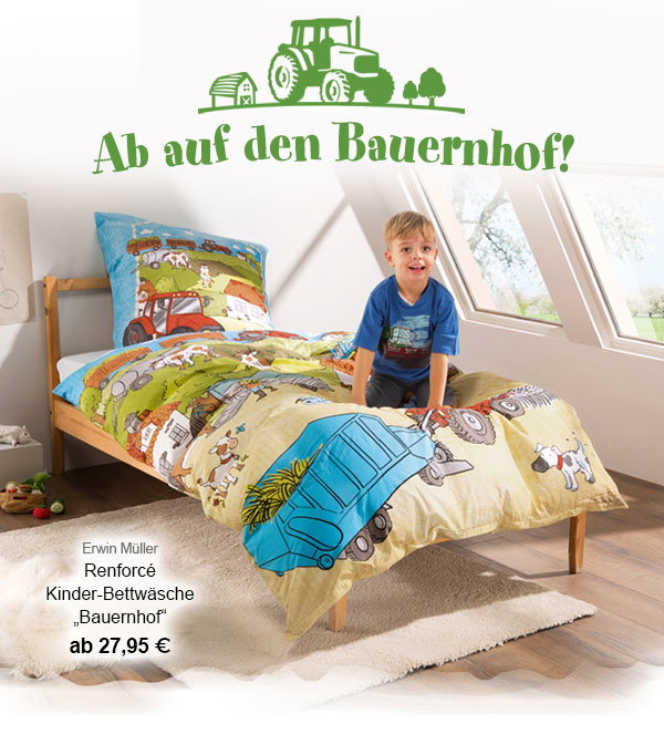 Erwin Müller Kinder-Bettwäsche! 