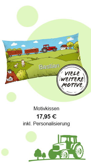 Motivkissen inkl. Personalisierung