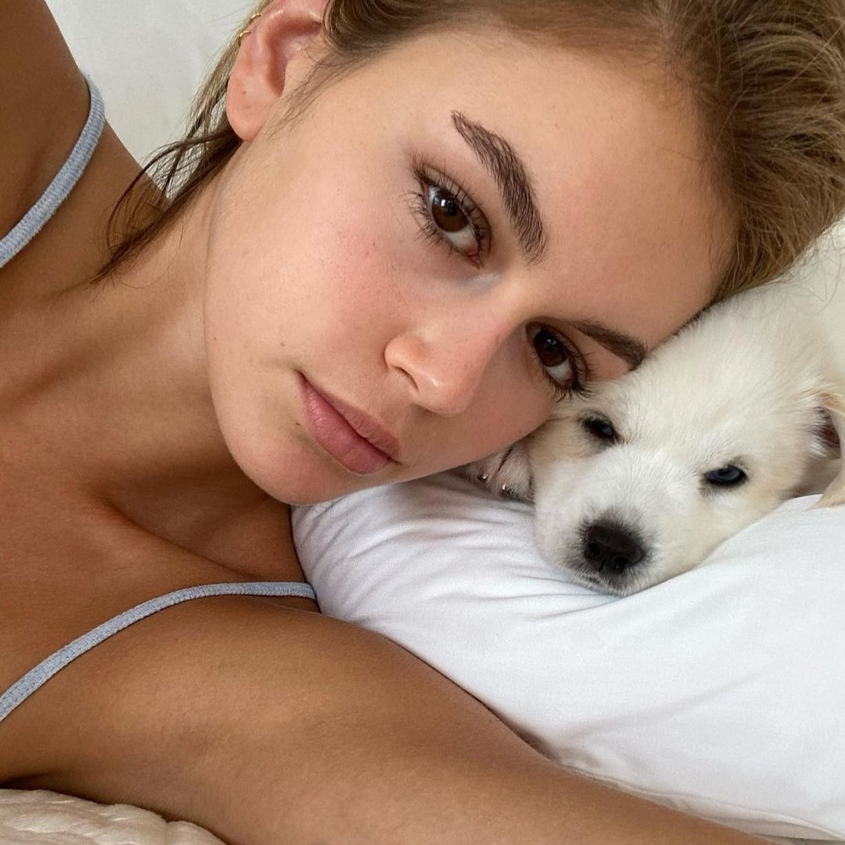 Kaia Gerber Swears By This Best-Selling Exfoliant For Glowing Skin