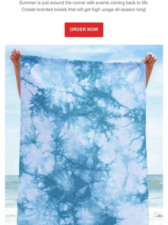 Culture Studio Sublimated Beach Towels Milled