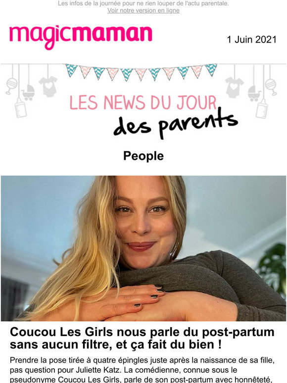 Magicmaman Coucou Les Girls Nous Parle Du Post Partum Sans Tabou Et A Fait Du Bien Milled