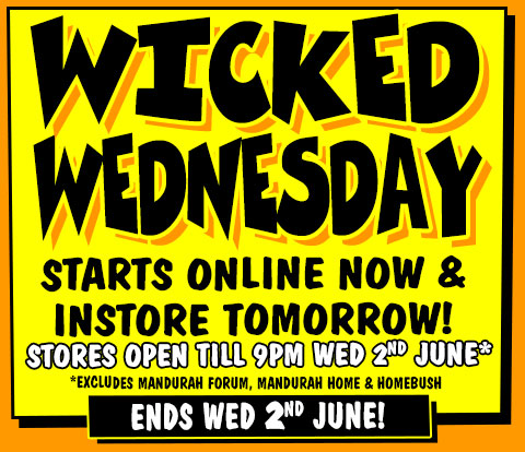 Jbhifi Com Au Get An Extra 5 Off Wicked Wednesday 1 Day Sale Starts Online Now Milled