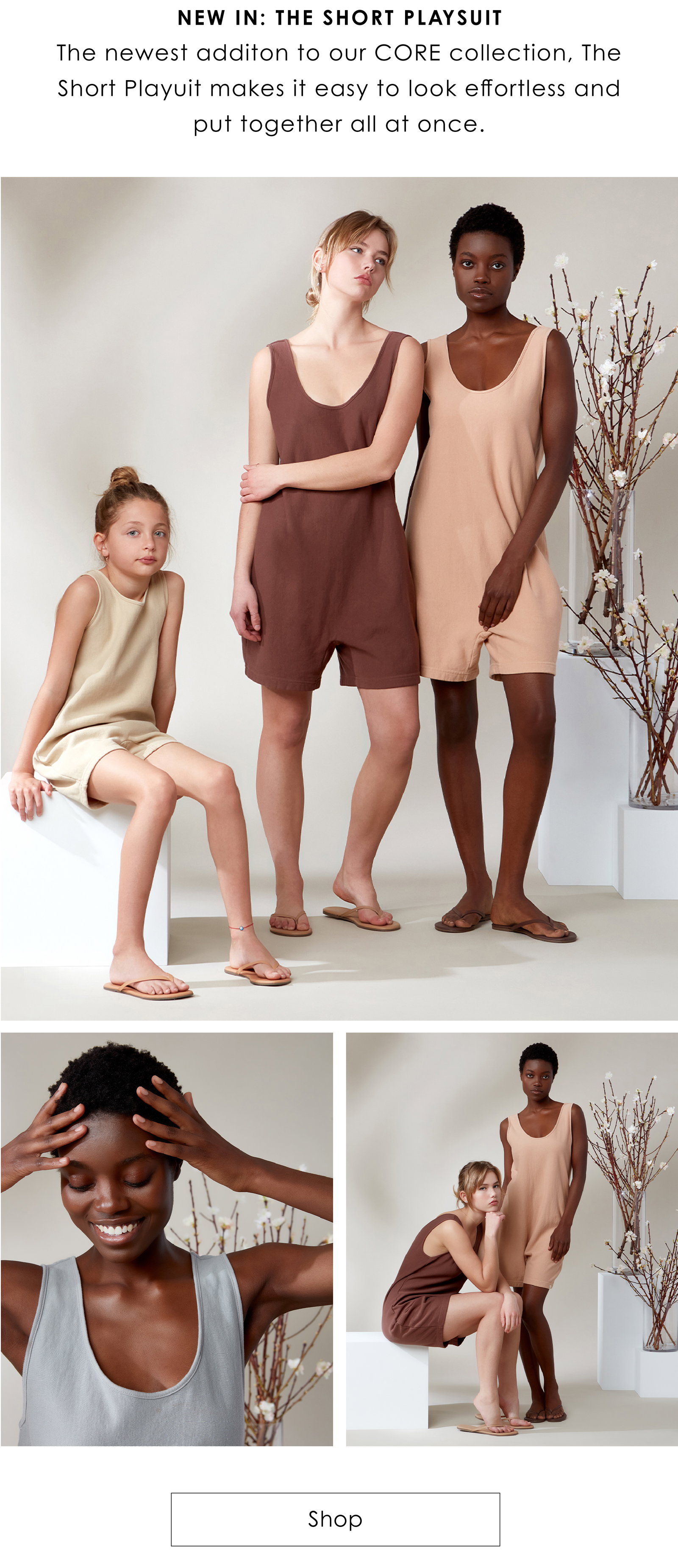 Tkees: Introducing The Short Playsuit 