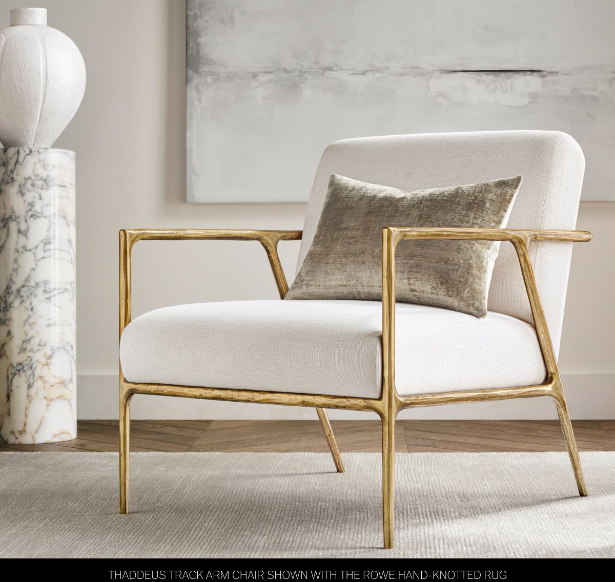 Thaddeus chair online restoration hardware