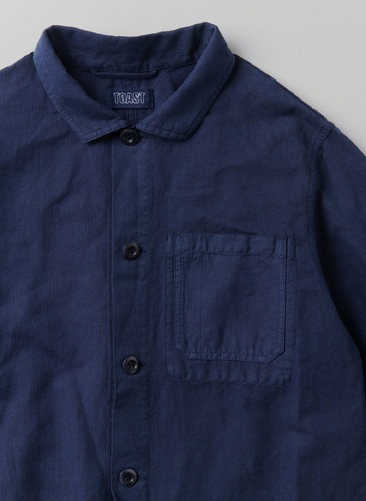 Toast: Garment Dyed Herringbone Jacket | Milled