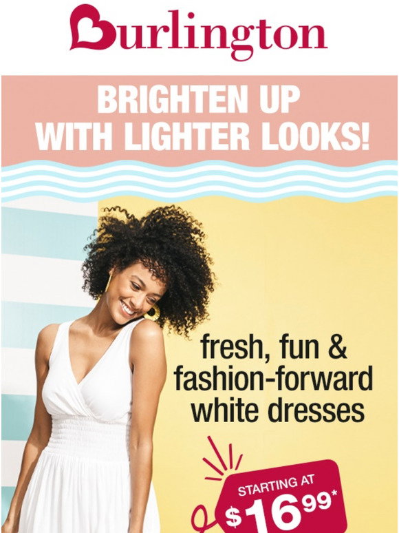 Burlington Coat Factory: White Summer 