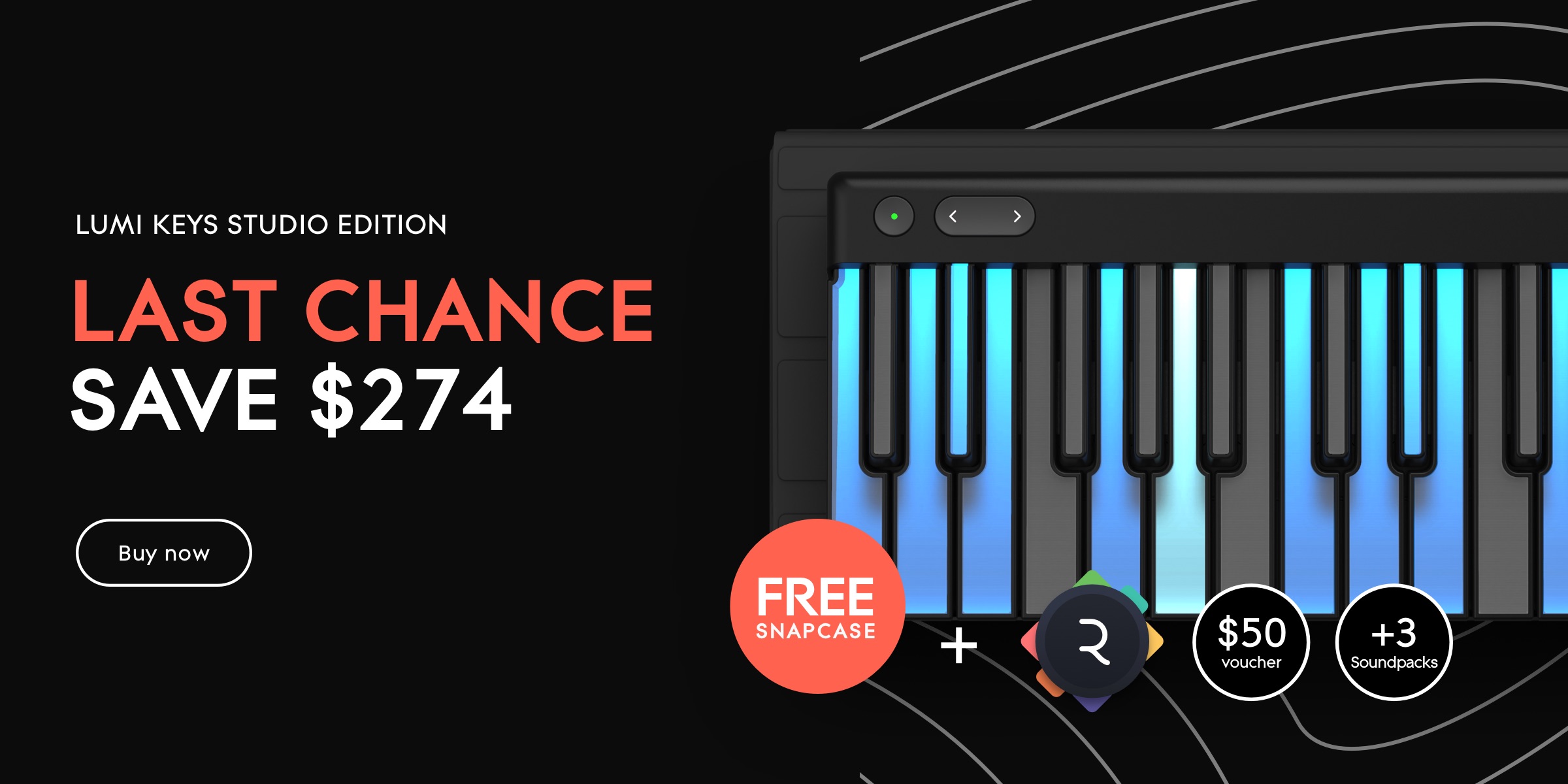 Introducing LUMI Keys Studio Edition: Light up your sound (feat