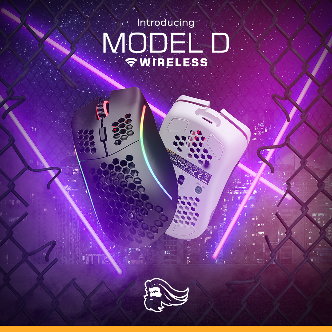 Glorious PC Gaming Race LLC Model D Wireless Is Coming Milled