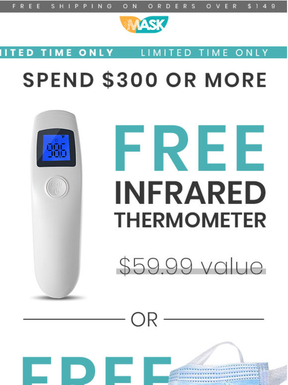 FREE Gift when you spend $300+