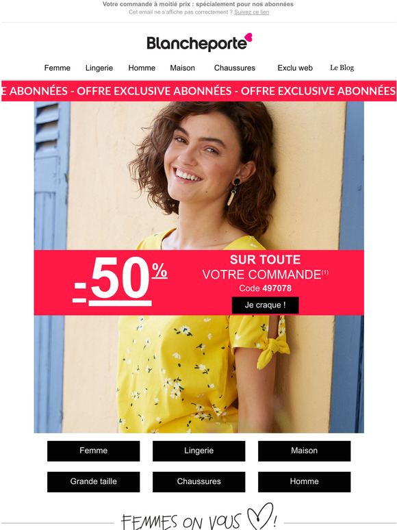 Commande blanche porte livraison