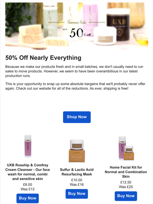 Check out our summer sale