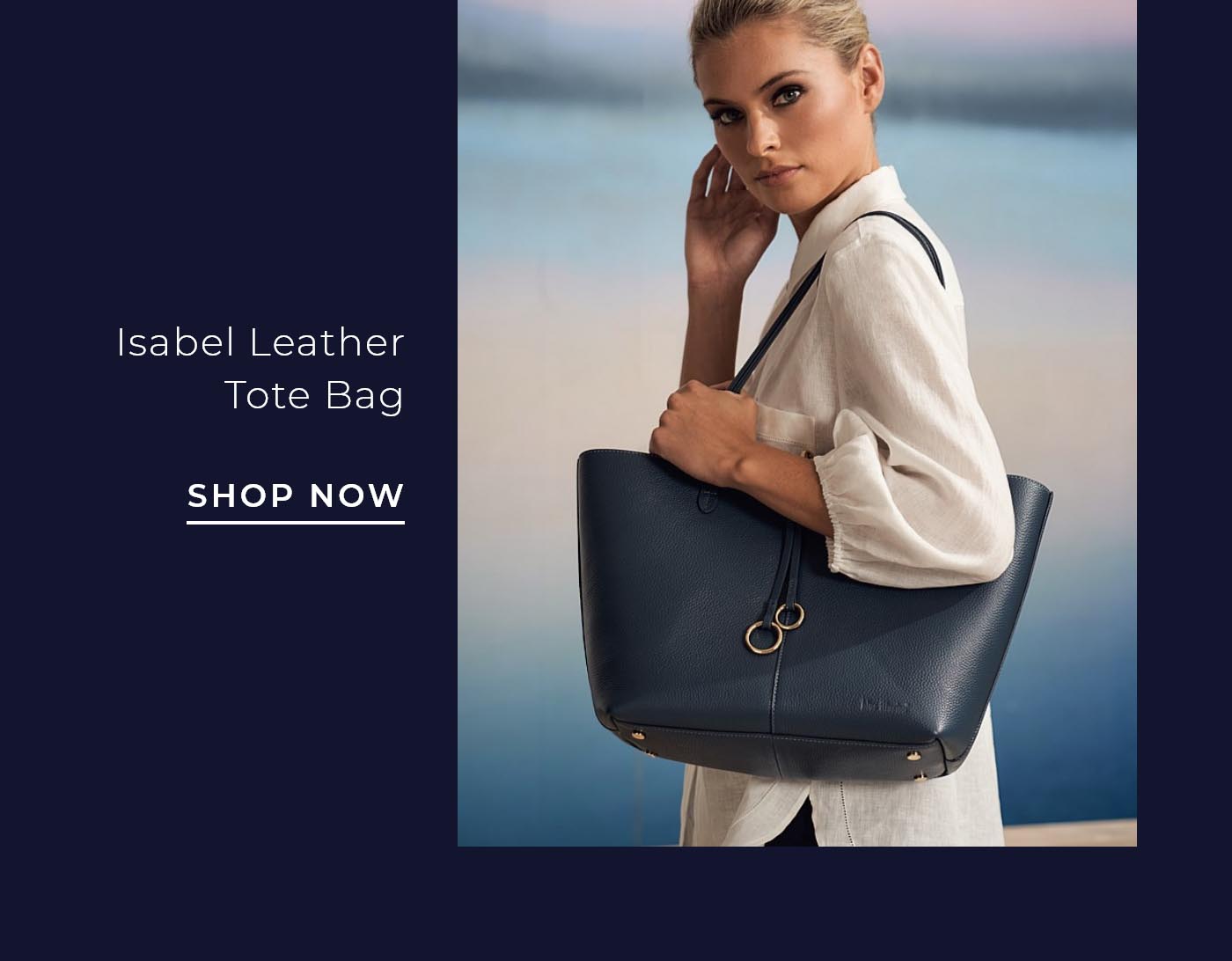 Isabel Leather Tote Bag