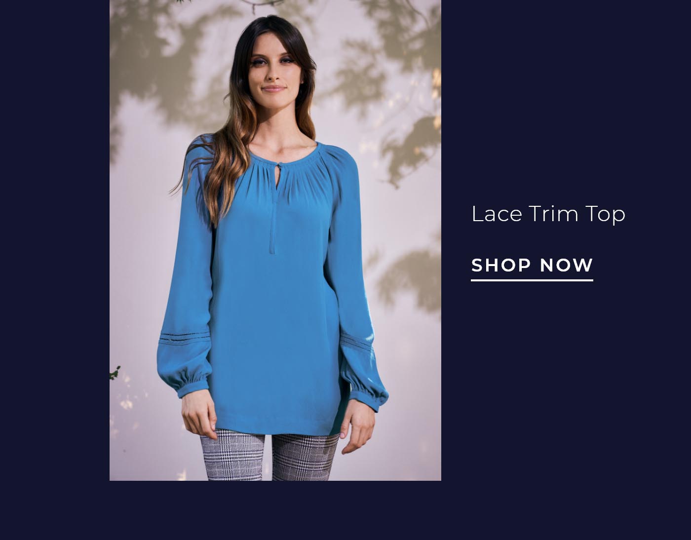 Lace Trim Top