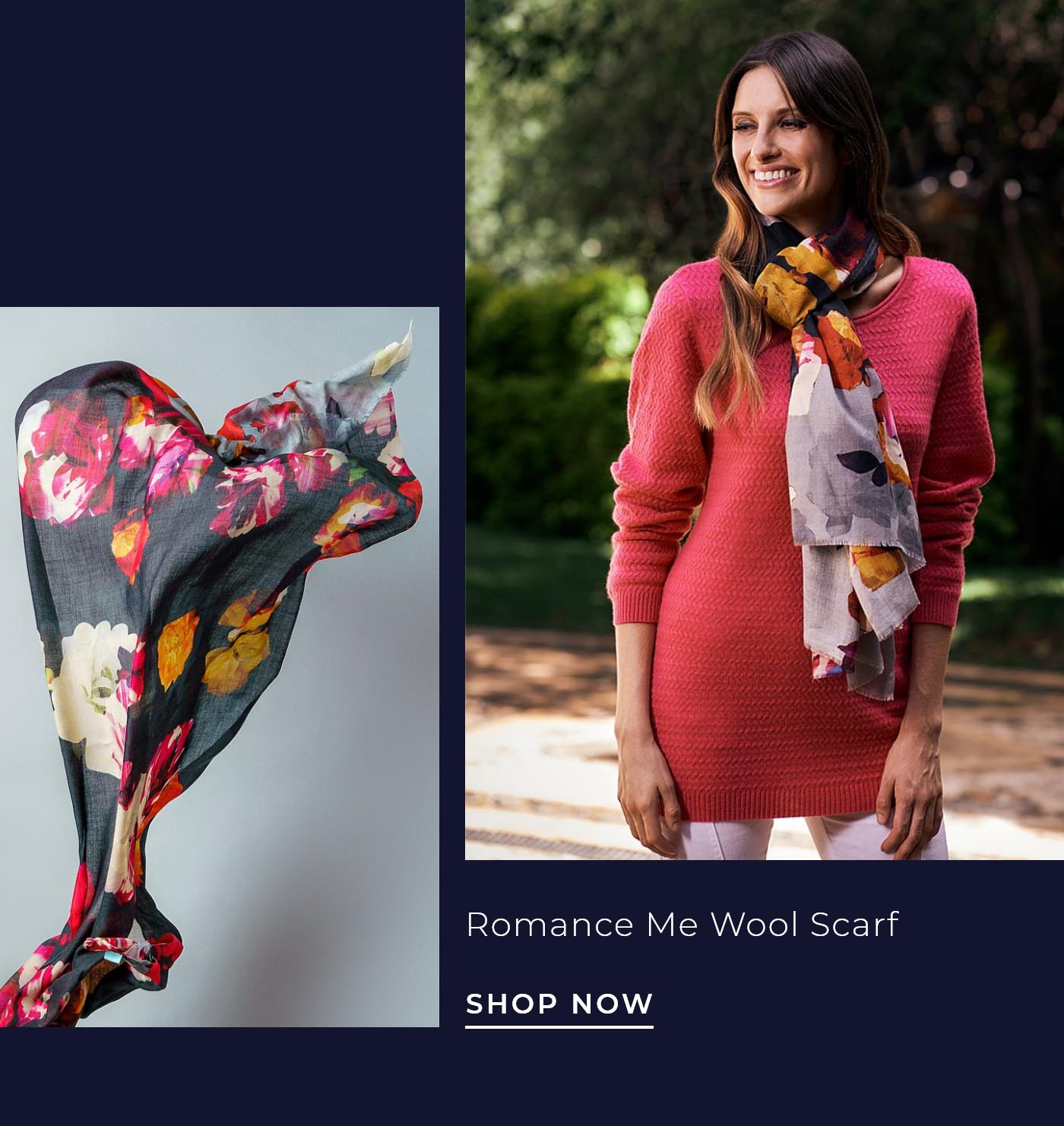 Romance Me Wool Scarf