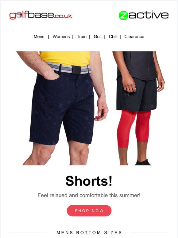 Golfbase: Up to 70% Off Shorts in 180+ 