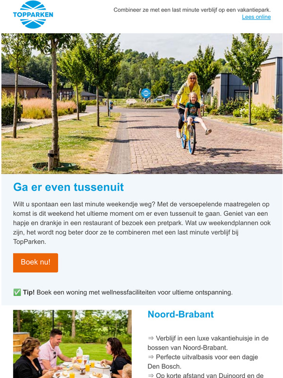 Wat zijn uw plannen voor dit weekend?