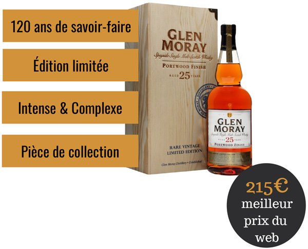 Glen Moray 25 Ans Rare Edition Limitée