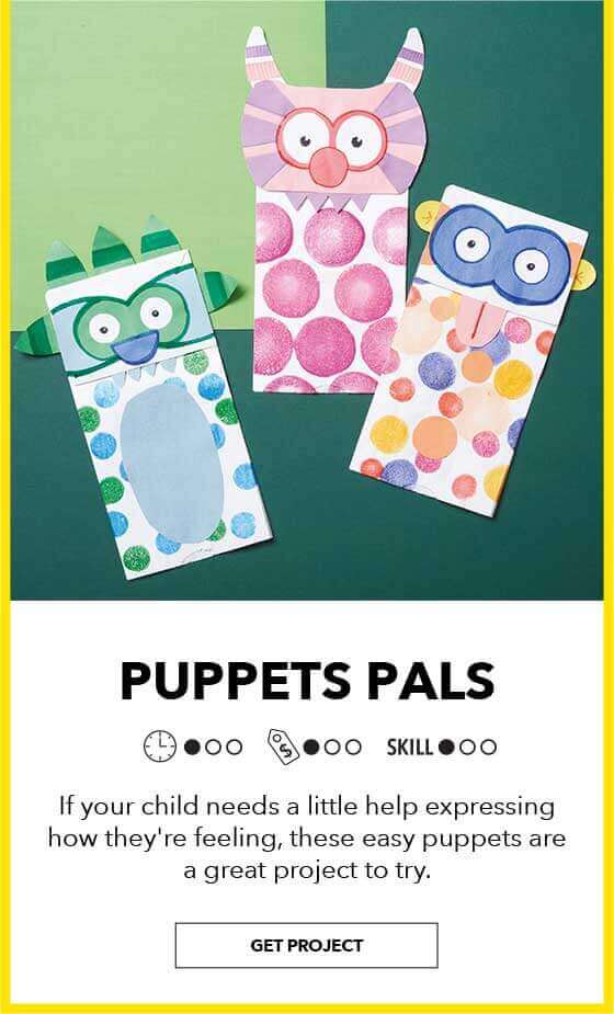Puppet Pals Project. GET PROJECT.