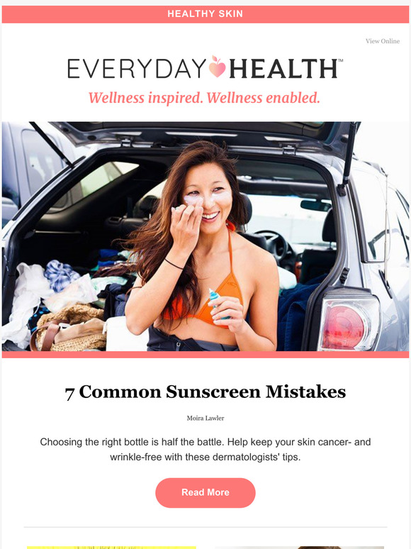 7 Common Sunscreen Mistakes