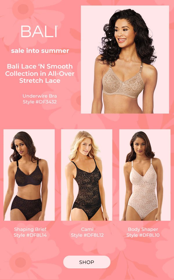 Buy Bali Women's N Smooth Stretch Lace Underwire Bra Df3432 Online