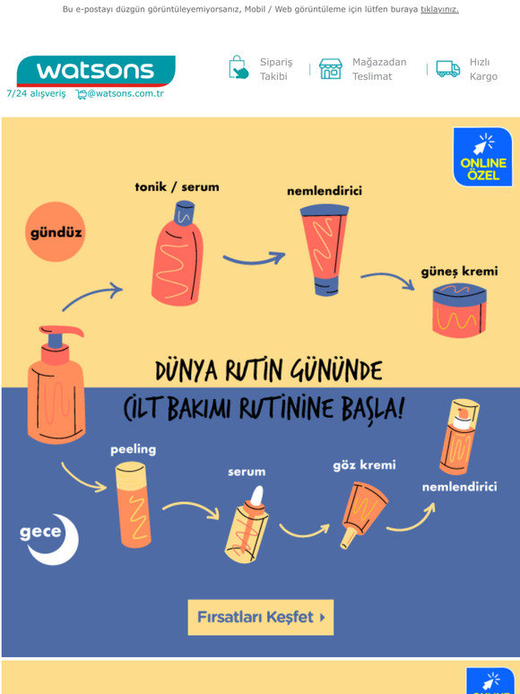 Cilt Rutinine Bugn Bala!