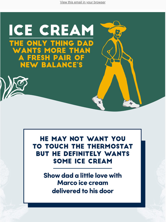 The Perfect Gift For Father's Day - Ice Cream